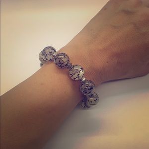 Vintage Jewelry | Designed marble-bead bracelet